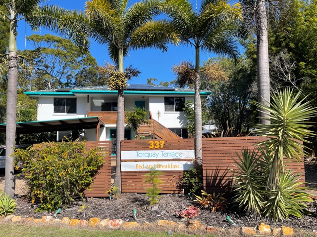 The front of Torquay Terrace Bed and Breakfast